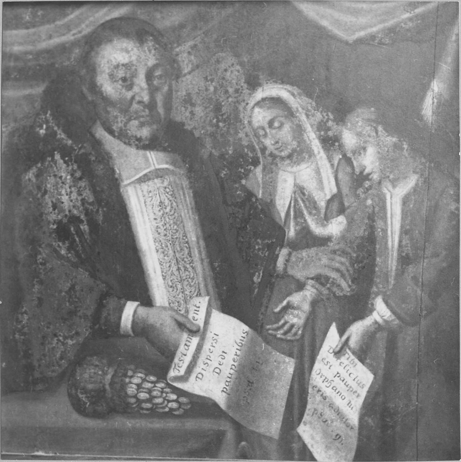 tableau : Portrait de l'abbé Cordier, tenant en main son testament - © Ministère de la Culture (France), Médiathèque du patrimoine et de la photographie, diffusion RMN-GP