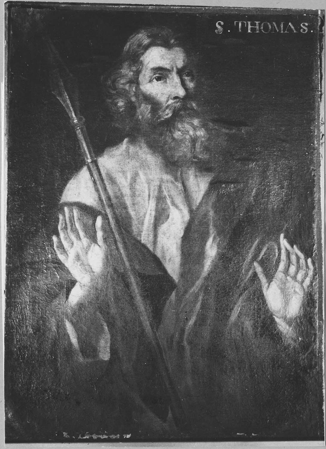 tableau : Saint Thomas - © Ministère de la Culture (France), Médiathèque du patrimoine et de la photographie, diffusion RMN-GP