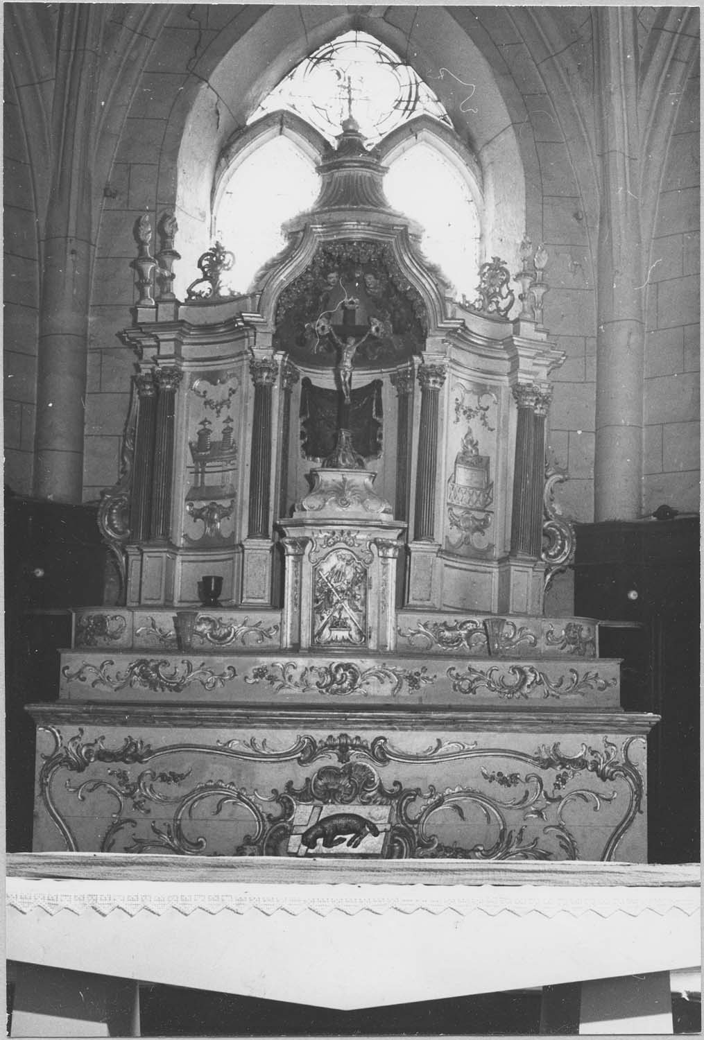 autel, retable, tabernacle (maître-autel)