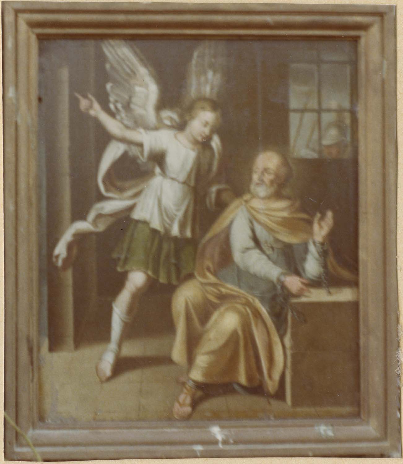 tableau : Saint Pierre visité par l’ange