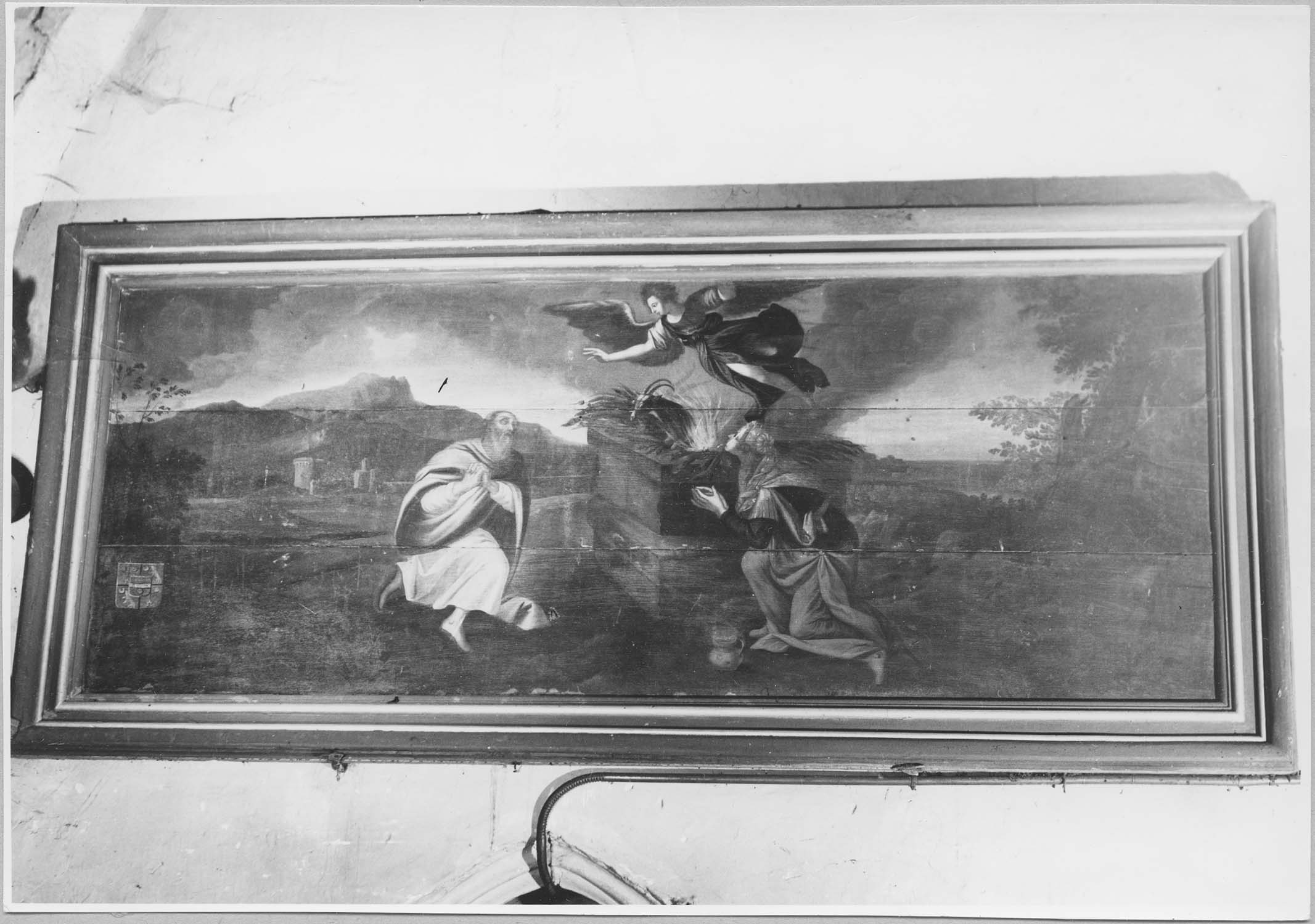 tableau : le Sacrifice d'Abraham