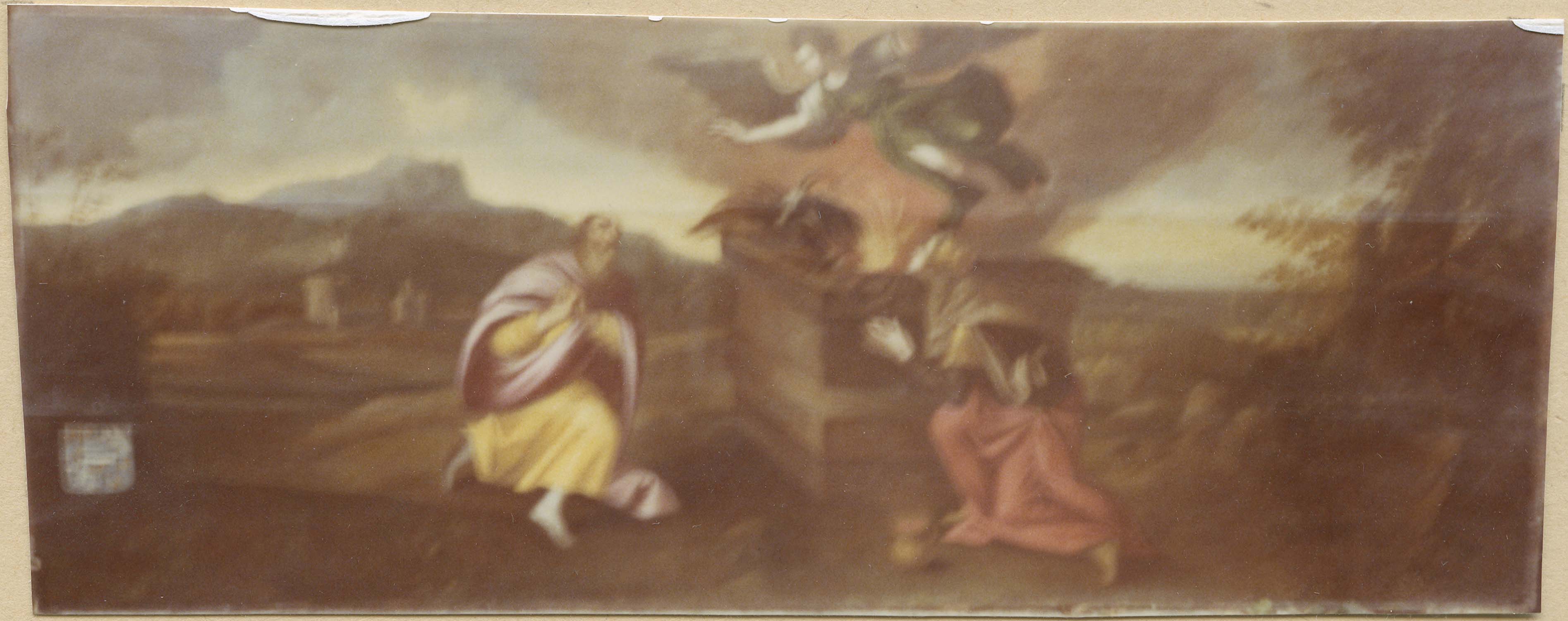 tableau : le Sacrifice d'Abraham