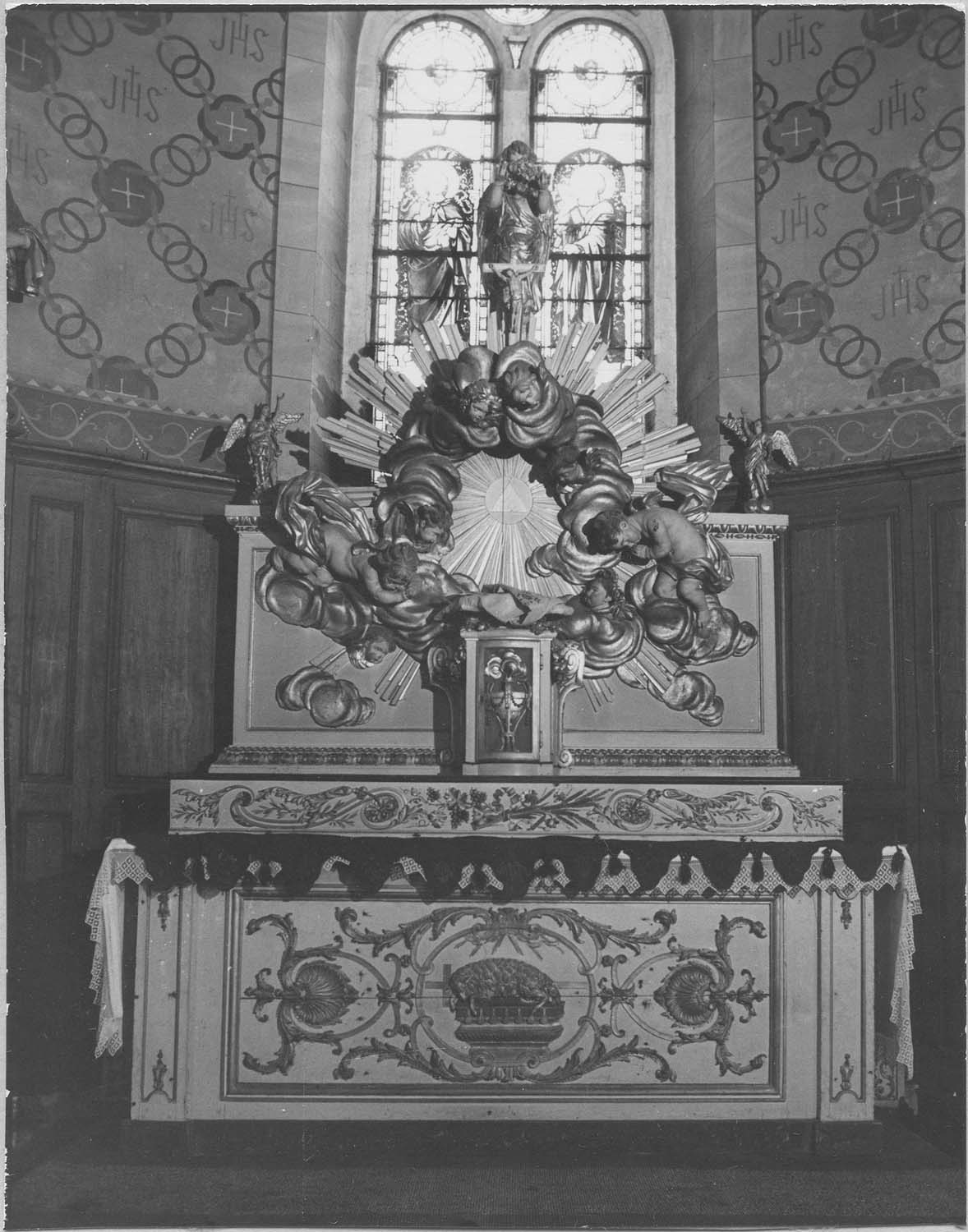 autel, tabernacle, exposition (maître-autel, gloire) - © Ministère de la Culture (France), Médiathèque du patrimoine et de la photographie, diffusion RMN-GP