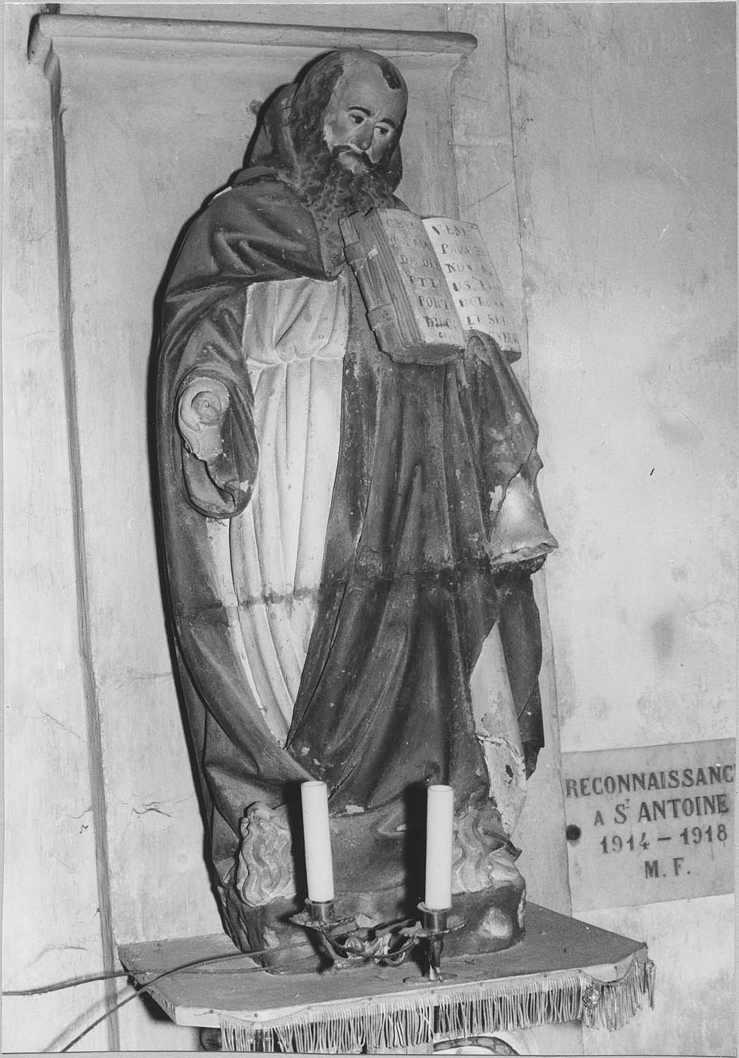 Statue : Saint Antoine