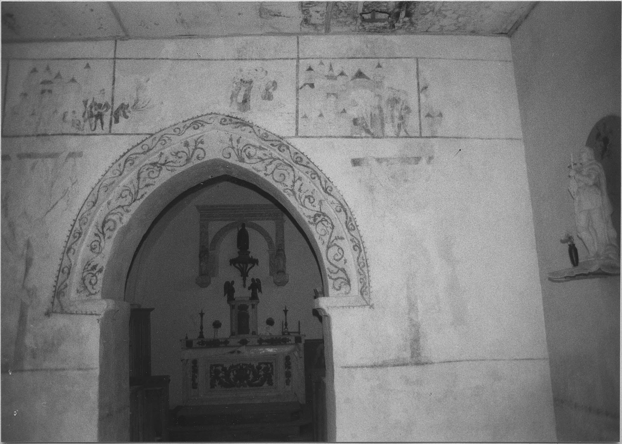 peintures monumentales : Vie de sainte Colombe (La)