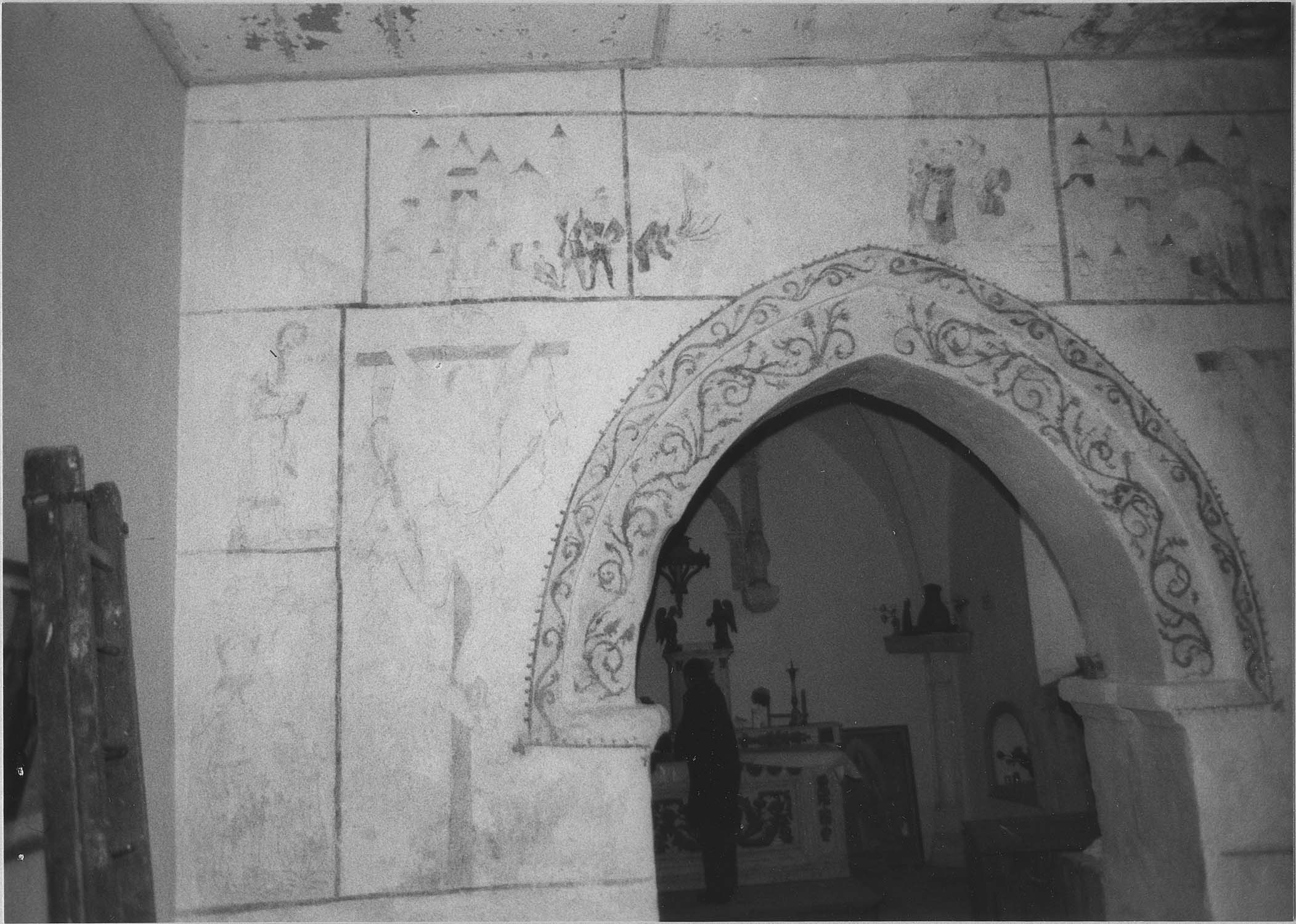 peintures monumentales : Vie de sainte Colombe (La)