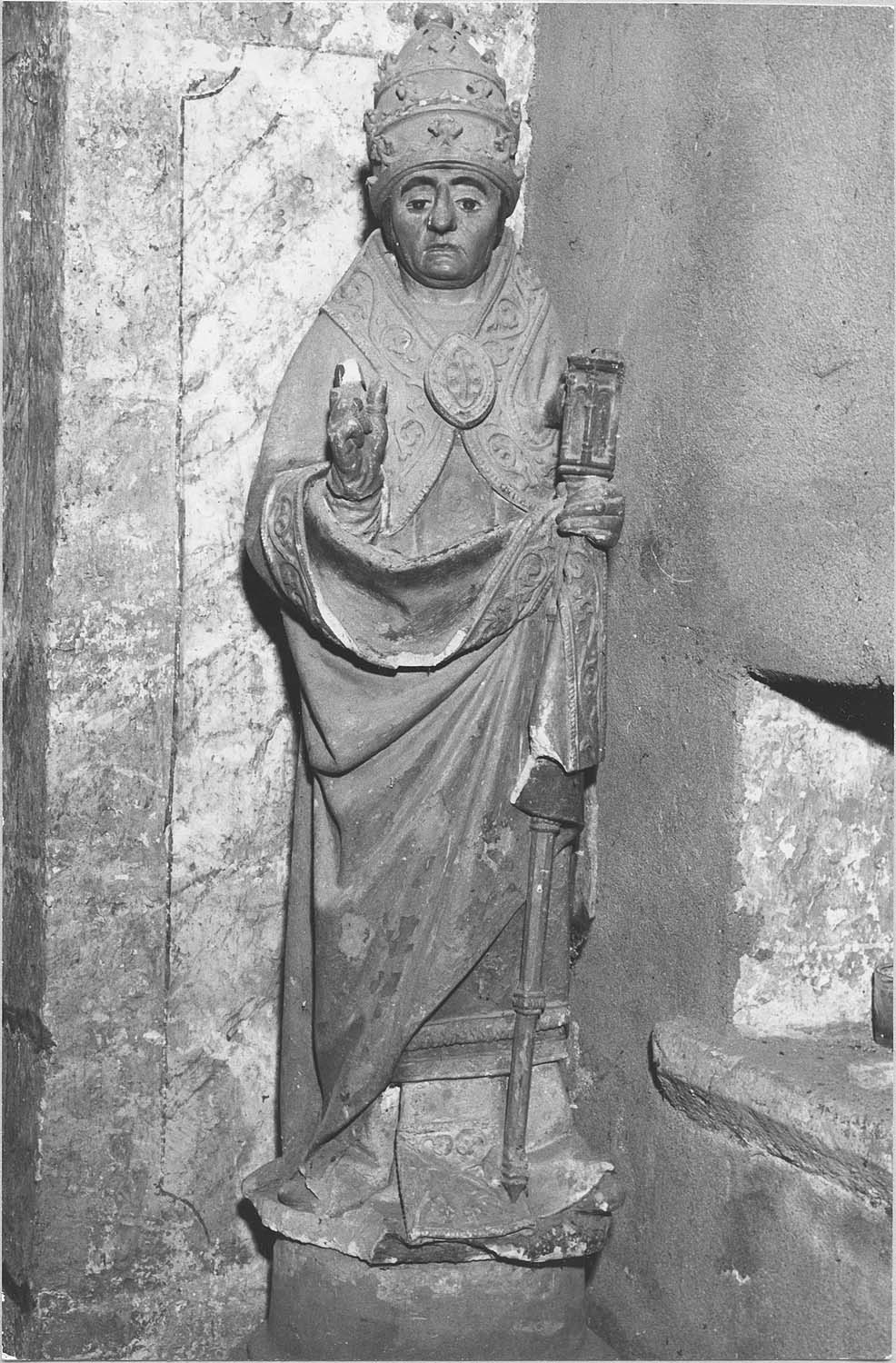 statue : Saint pape - © Ministère de la Culture (France), Médiathèque du patrimoine et de la photographie, diffusion RMN-GP