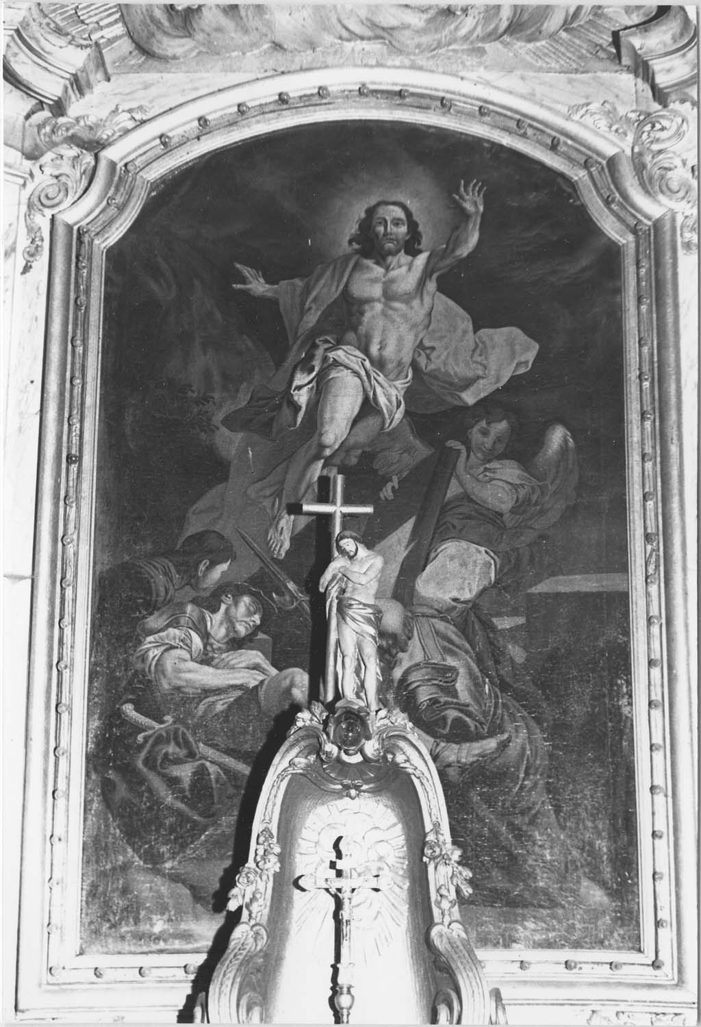 tableau (maître-autel) : la Résurrection