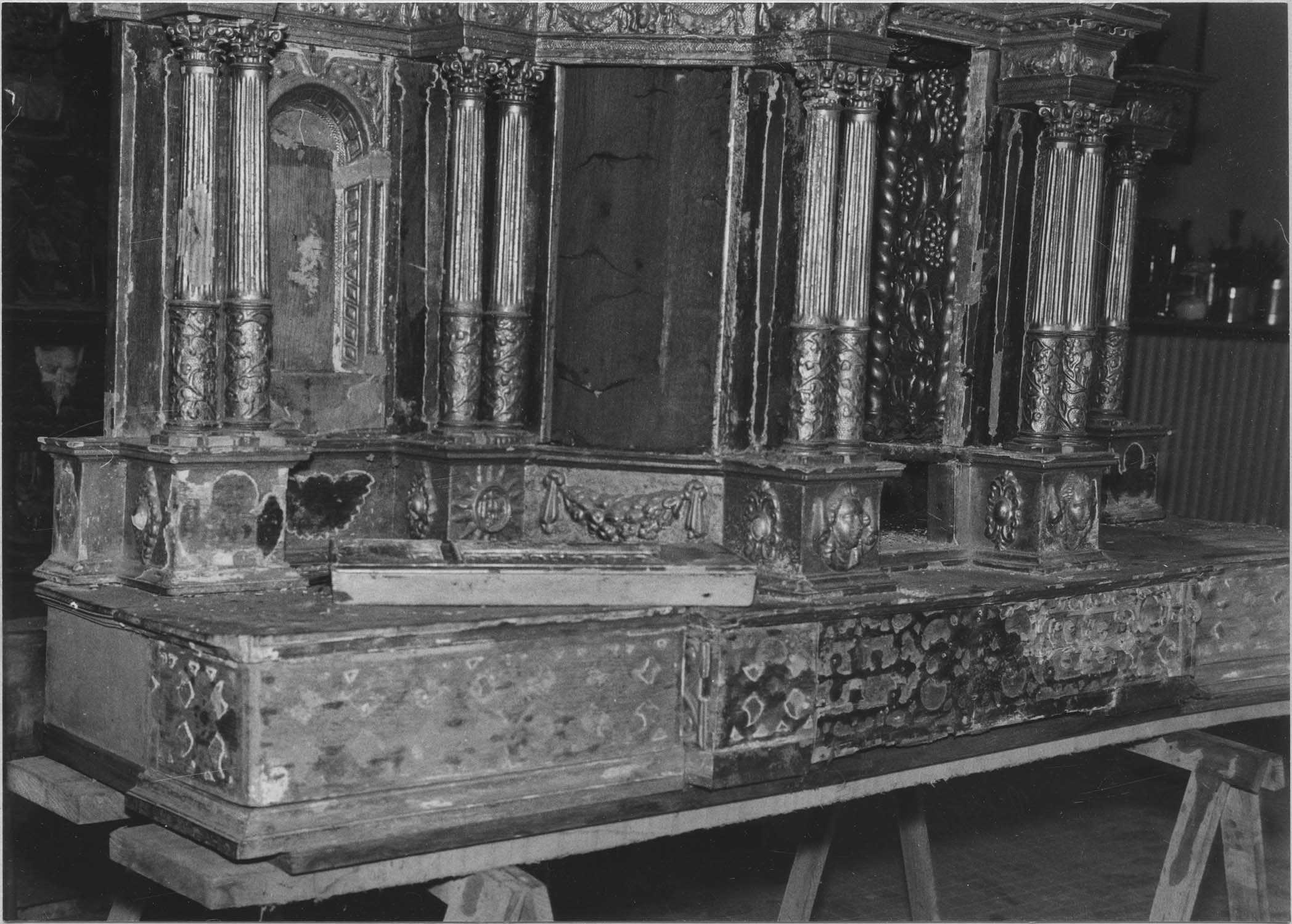 tabernacle de la chapelle des fonts baptismaux