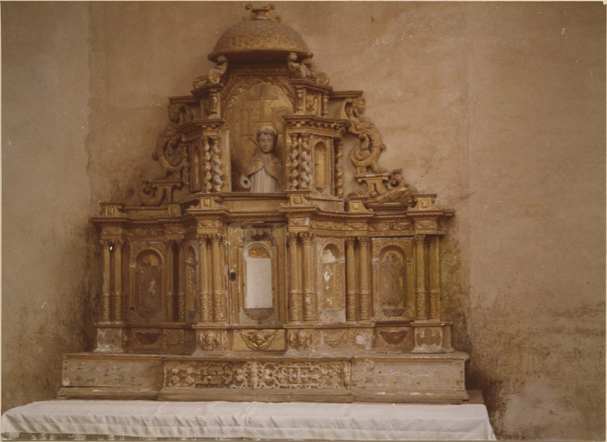 tabernacle de la chapelle des fonts baptismaux