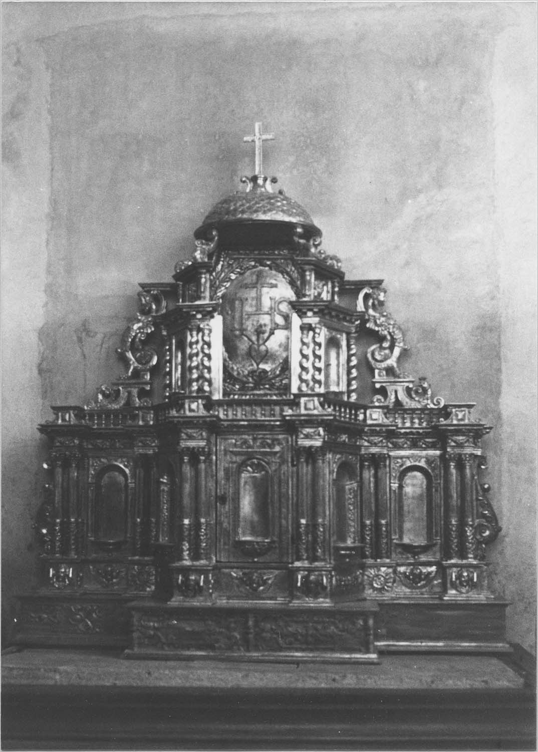 tabernacle de la chapelle des fonts baptismaux