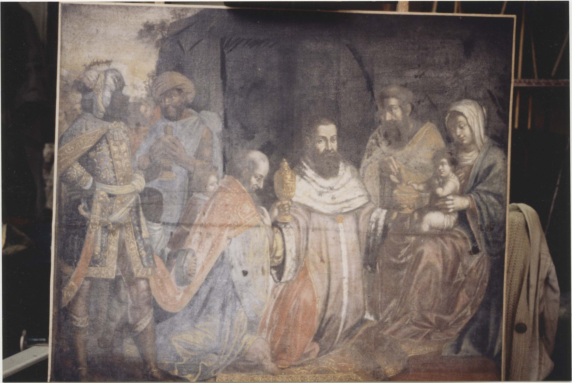 tableau : l'Adoration des rois Mages - © Ministère de la Culture (France), Médiathèque du patrimoine et de la photographie, diffusion RMN-GP