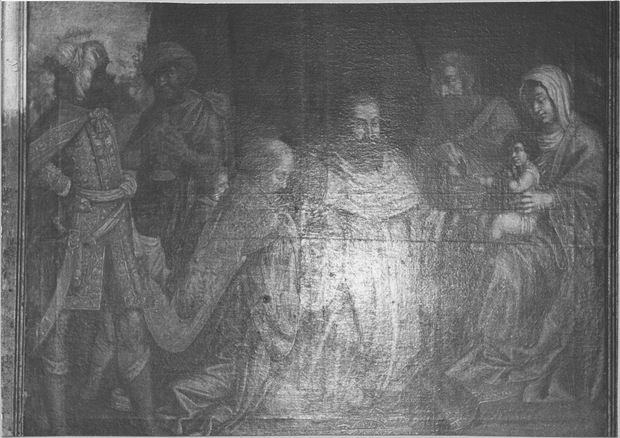 tableau : l'Adoration des rois Mages - © Ministère de la Culture (France), Médiathèque du patrimoine et de la photographie, diffusion RMN-GP
