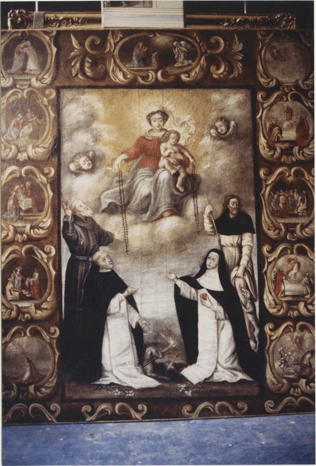 tableau : L'Institution du Rosaire - © Ministère de la Culture (France), Médiathèque du patrimoine et de la photographie, diffusion RMN-GP