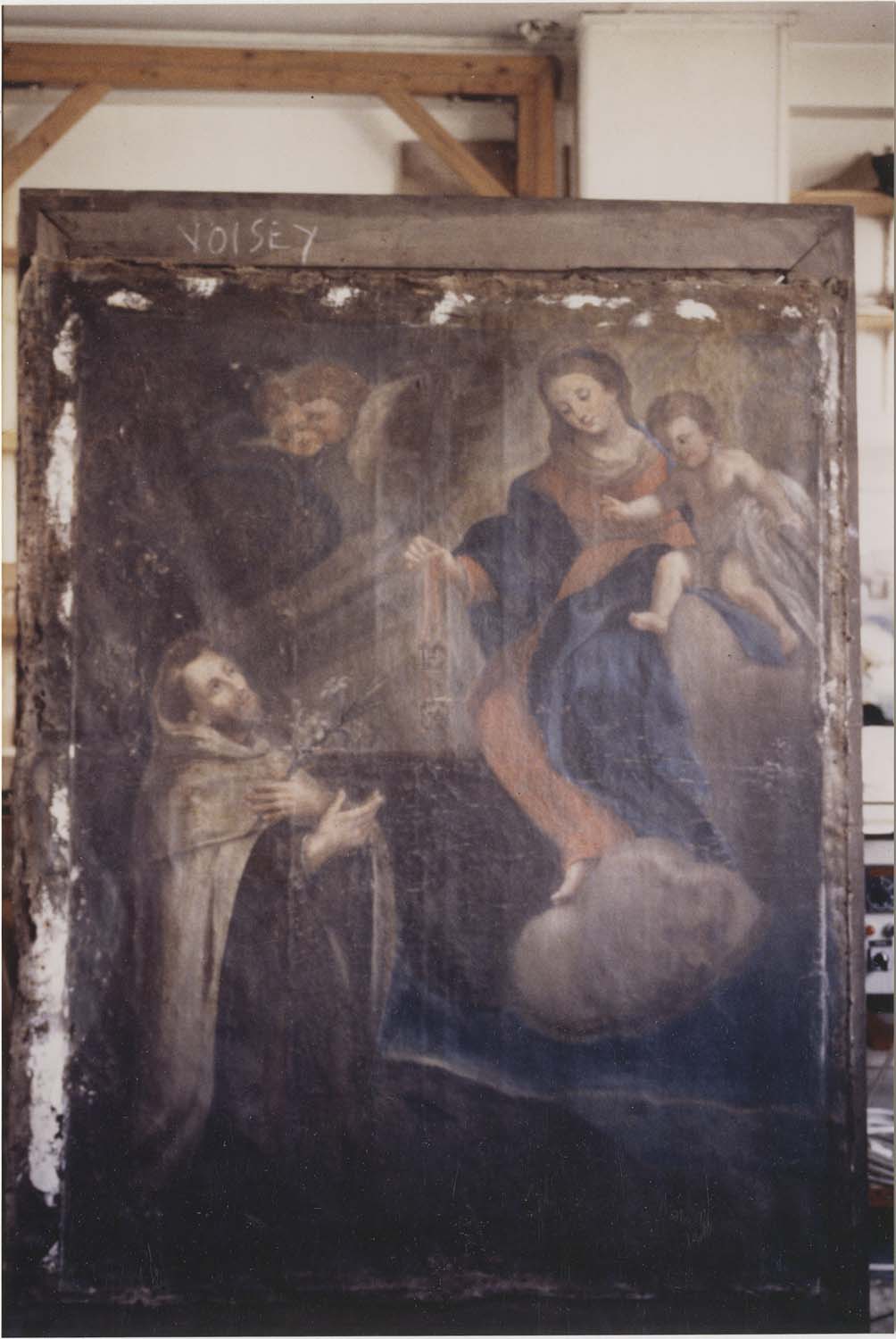 tableau : saint Simon Stock recevant le scapulaire de la Vierge - © Ministère de la Culture (France), Médiathèque du patrimoine et de la photographie, diffusion RMN-GP