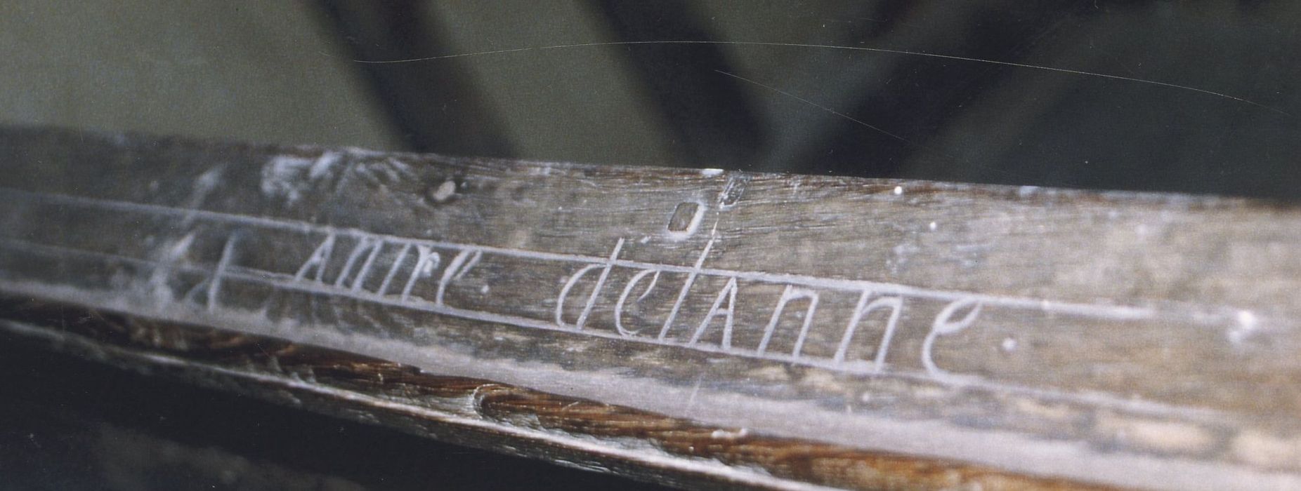 bancs de fidèles, détail