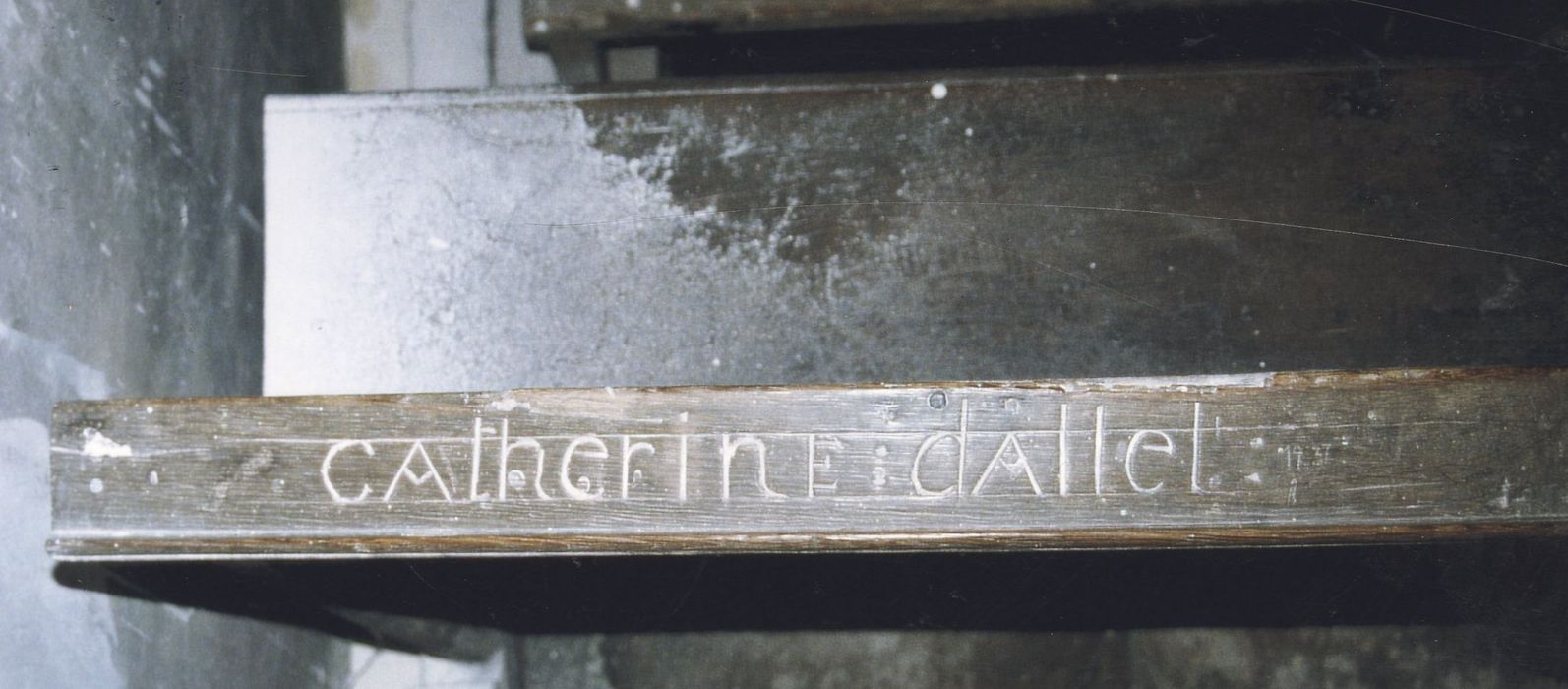 bancs de fidèles, détail