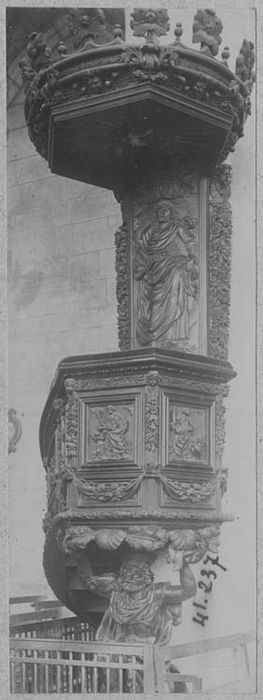 chaire à prêcher - © Ministère de la Culture (France), Médiathèque du patrimoine et de la photographie, diffusion GrandPalaisRmn Photo
