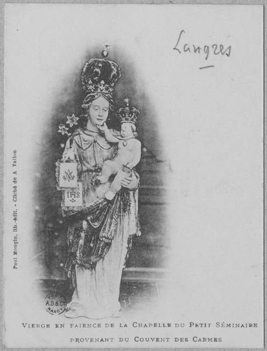 statue : Vierge à l'Enfant - © Ministère de la Culture (France), Médiathèque du patrimoine et de la photographie, Tous droits réservés