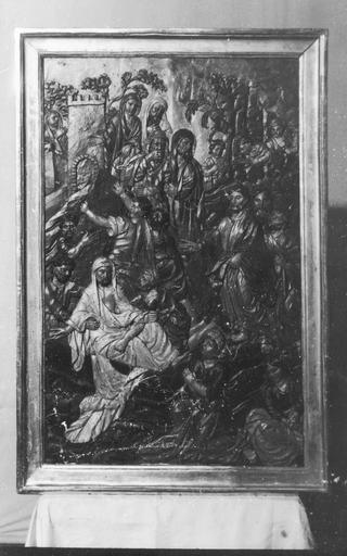 Bas-relief : la Résurrection de Lazare