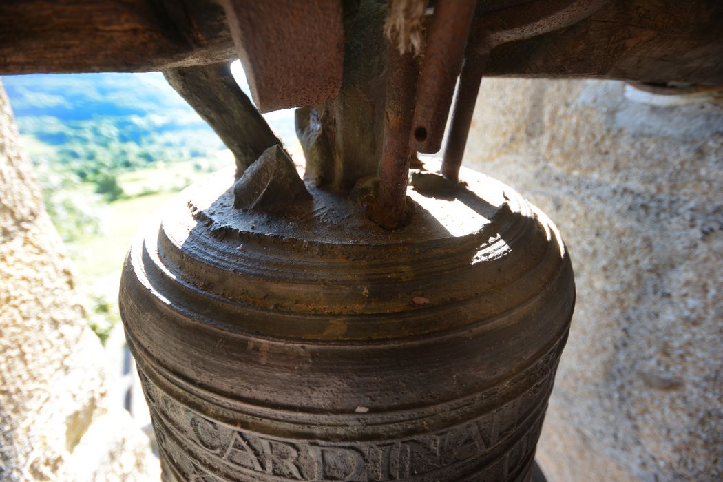 cloche dite du Cardinal de Bonzy, détail du cerveau