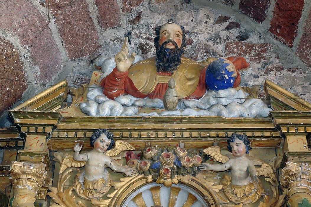 retable de la chapelle nord, détail