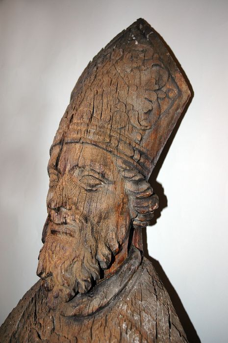 statue : Saint Martin, détail - © B. Galland, tous droits réservés