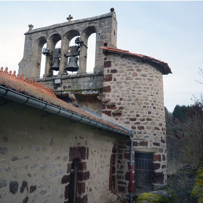 vue du clocher-mur depuis le nord