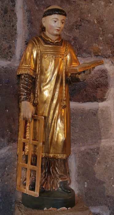 statue : Saint Laurent - © B. Galland, tous droits réservés