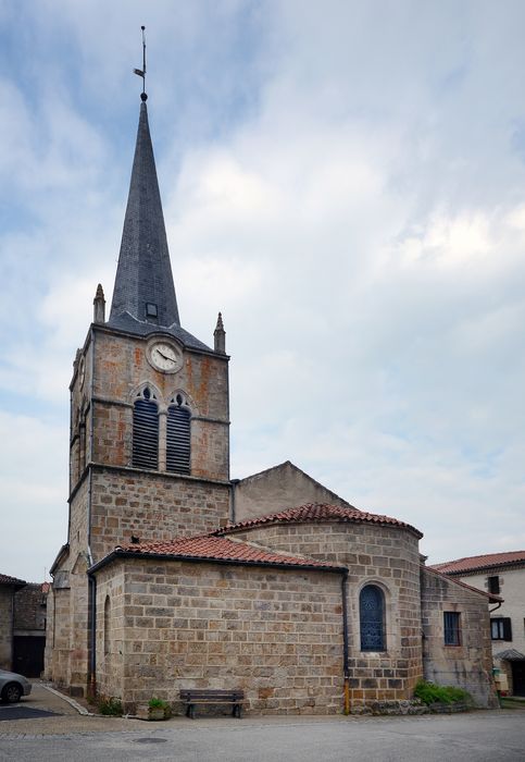 vue générale de l’église depuis le sud-est