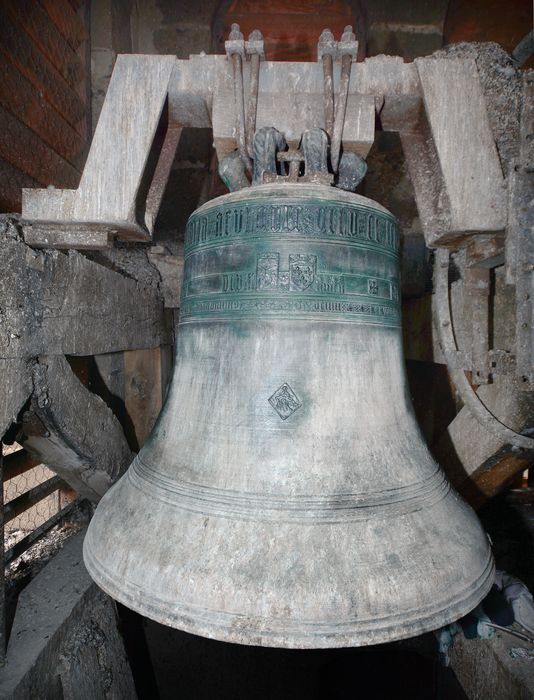 cloche, vue générale de la cloche (côté Pieta) - © B. Galland, tous droits réservés