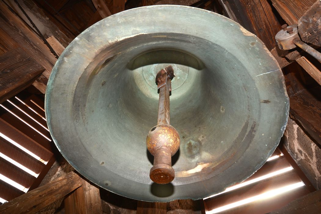 cloche, vue de dessous