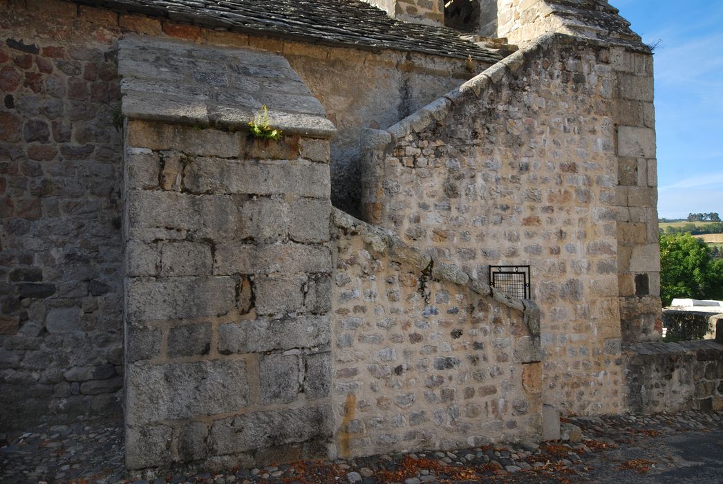 escalier nord d’accès au clocher