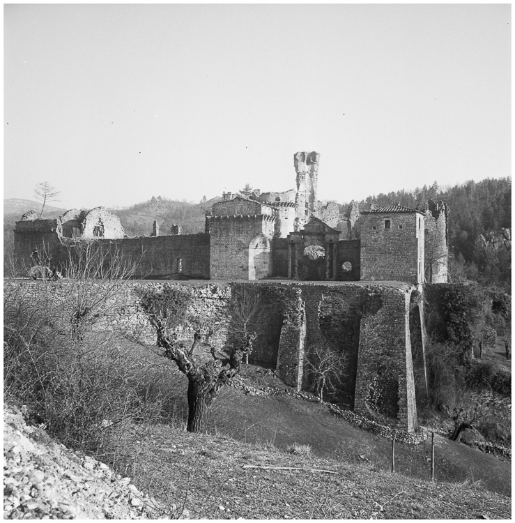 Vue d’ensemble des ruines