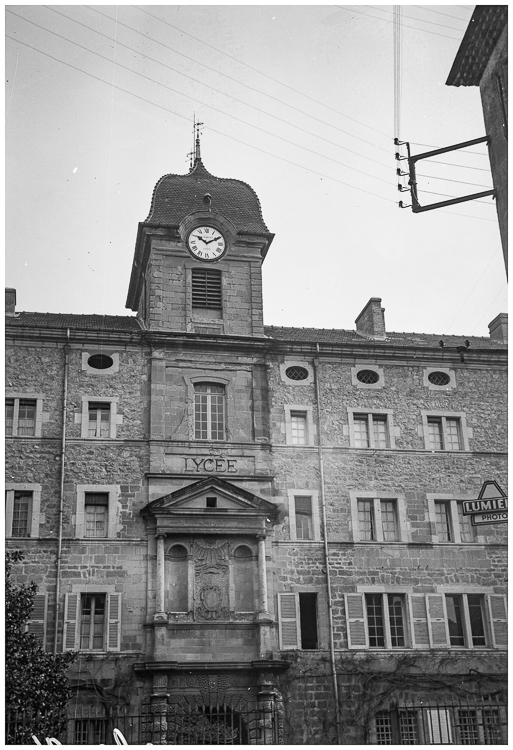 Façade principale : corps central