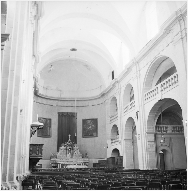 Chapelle : chœur vu de la nef
