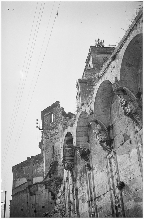 Ruines de l'intérieur