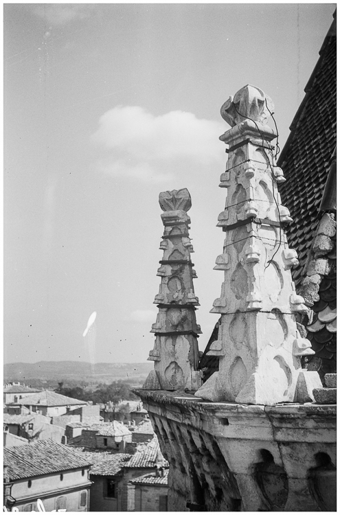 Pinacles de la chapelle