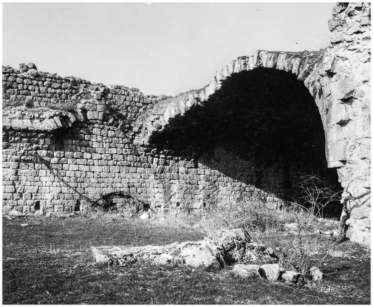Logis, voûte, détail