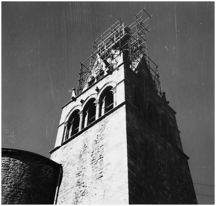 Clocher, détail