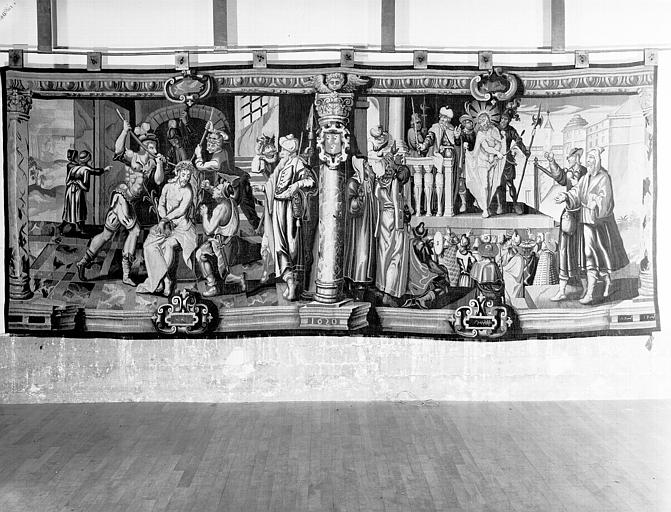 Tapisserie : Couronnement d'épines, Ecce Homo