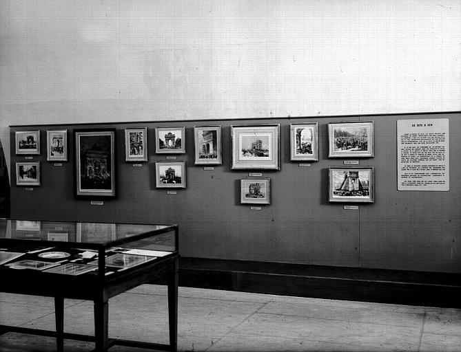 Exposition des documents de 1870 à 1914