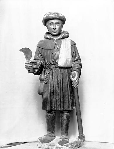 Statue en bois : saint Valéry - © Ministère de la Culture (France), Médiathèque du patrimoine et de la photographie, diffusion RMN-GP