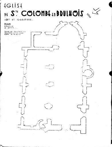 Plan d'architecte