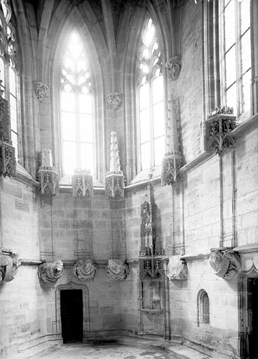 Chapelle de Bourbon : intérieur, abside