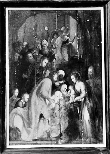 Panneau peint : Adoration des Mages - © Ministère de la Culture (France), Médiathèque du patrimoine et de la photographie, diffusion RMN-GP