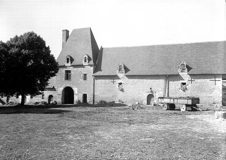 Pavillon d'entrée et communs, état après restauration