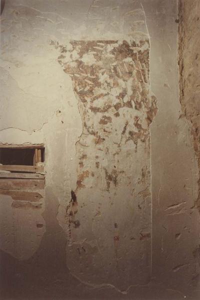 peinture monumentale, détail (transept nord, mur est)