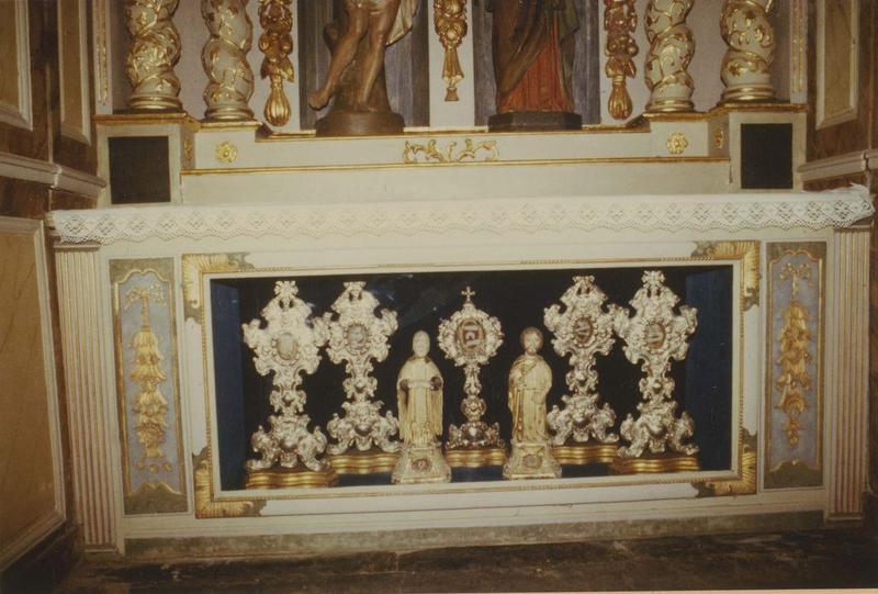 retable nord, vue générale