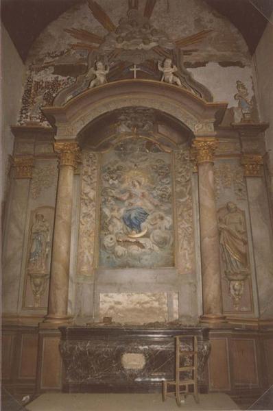 retable du maître-autel, vue générale